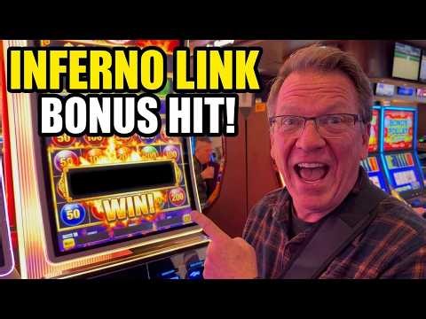 Inferno Link Slot Bonus Feature Hit!