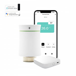 [Hot Item] Smart Remote Phone Control WiFi Zigbee Wireless Digital Thermostatic Radiator Valve Trv Thermostat