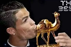 Haters troll Cristiano Ronaldo by awarding him 'the Golden Camel'