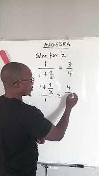 Only 1% Can Solve This Equation #maths