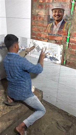 Professional Wall Tiles Fitting Process | Step-by-Step Tiling Work