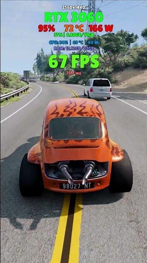BeamNG.drive 1440p Max Graphics FPS - RTX 3060