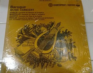 Vivaldi : Marcello : Quantz : Vivaldi / Karl Ristenpart Conducting The Orchestra Of The Sarre - Baroque Music Concert