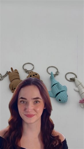 Unlock cuteness on-the-go! 🐾✨ These knitted animal keychains are the ultimate accessory. Which one’s your fave? Comment below! 👇 #KeychainLove #KnittedKeychains #AnimalCharms #FallVibes #HandmadeAccessories