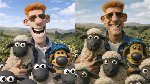 Shaun the Sheep Characters in Real Life 🤯 | Cartoon vs Reality