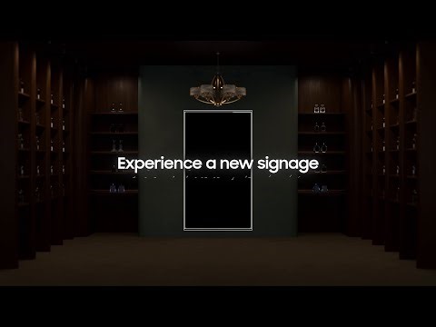 Virtual 3D Display for Immersive Spaces | Samsung Spatial Signage