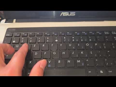 Fix Repair ASUS Laptop Fn Function Keys Not Working Can't adjust brightness volume wireless etc.