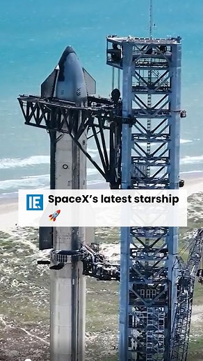 Currently awaiting for FAA license approval, SpaceX’s latest starship gets stacked. | Interesting Engineering