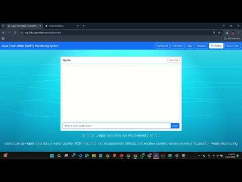Aqua Track: Web-Based Water Quality Monitoring System