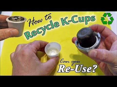 3 QUICK & EASY Steps To Completely Recycle K CUPS Coffee & Tea Pods