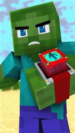 I Faced BUFF Zombies & Herobrine in an Iron Man Challenge… (Minecraft Went CRAZY!) #shorts