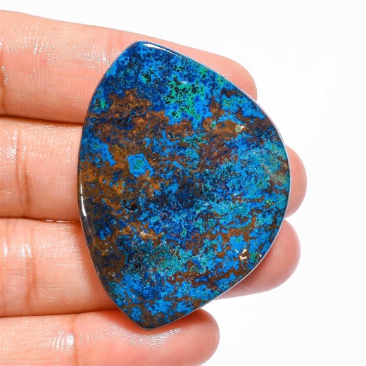 Azurite Cabochon Natural Blue Azurite Stone Freeform Gemstone Jewelry Making Healing Crystal - Etsy