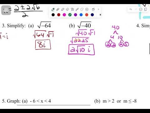 Notes 41 - Simplifying Rational Expressions & Simplifying Radical Expressions