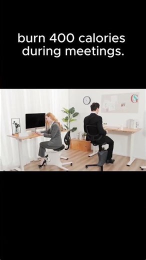 Burn calories while you work with the Deskbike V6 Pro Chair 🚴‍♂️💻