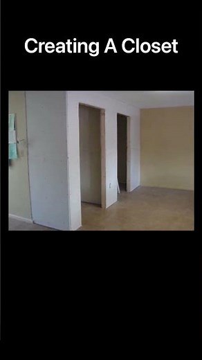 Creating A Closet With Metal Framing and Drywall