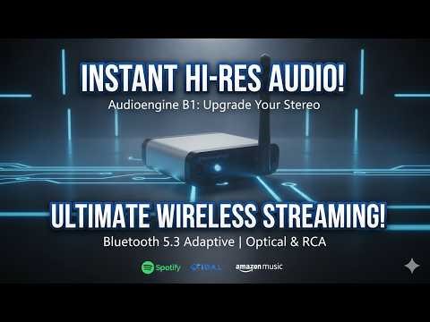 Audioengine 32-Bit Bluetooth Receiver Review – Upgrade Your Home Stereo Wireless