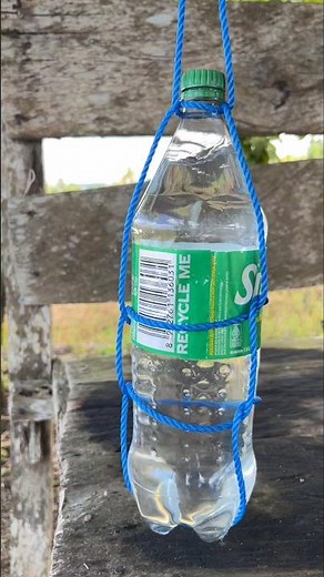 How to Tie a Water Bottle Like a Pro #knot