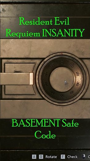 Resident Evil Requiem INSANITY | basement safe code | RE9 Care Center puzzle solutions | Locker Code