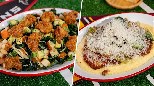 Crispy chicken salad and pork schnitzel: Get the recipes!
