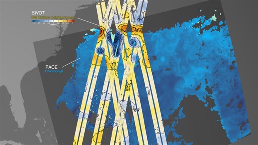 NASA Scientific Visualization Studio | PACE and SWOT