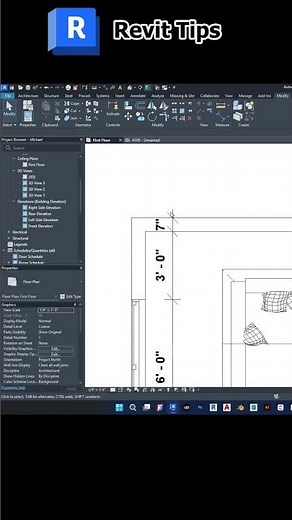 Revit Dimension Leaders: Place Text Away from Crowded Areas!