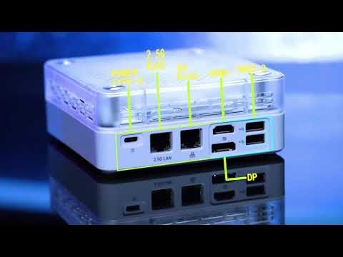 FIREBAT MN56 MINI PC AMD R7-8745HS H 255 Windows11 DDR5 16GB