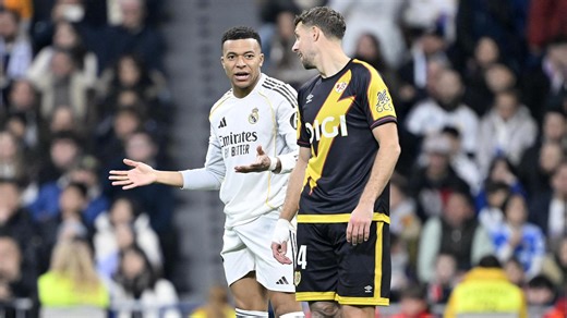 Real Madrid take down Rayo Vallecano in feisty match