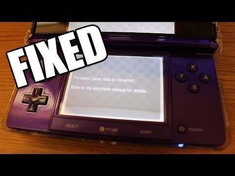 How to Wipe Corrupted Save Data in Pokemon X/Y