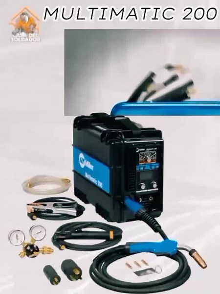MILLER MULTIMATIC 200 🔥🇺🇸🦾#multiproceso #soldaduraelectrica #soldaduramigmag #soldadurafcaw #soldaduratigporarcopulsado #tig #mig #stick #fluxcorewelder #millerwelders #soldadura #soldador