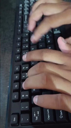"Keys Yaad Kaise Kare? Practice This Line! | Typing Skill Boost 🔥"