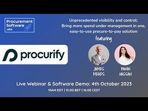 Procurify Live Demo