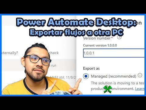 Power Automate Desktop: Export desktop flows for sharing