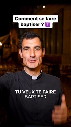 Voici les 4 étapes pour se faire baptiser ✝️ #chretien #bapteme #baptême #eglise #catholique | Padreblog