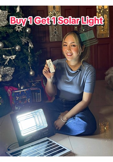 Buy 1 Get 1 Solar Light with Remote Control Offer