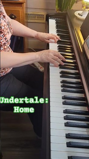 Undertale:Home by Toby Fox #piano #pianomusic ##undertale
