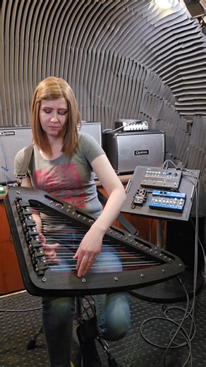 126K views · 3.5K reactions | Such a good riff and works well on harp!  Got to try out Quilter Labs Elevate at the NAMM show! #harp #music #thelastofus #videogames #tvseries #quilterlabs #elevate #guitar | Kristan Toczko | Facebook