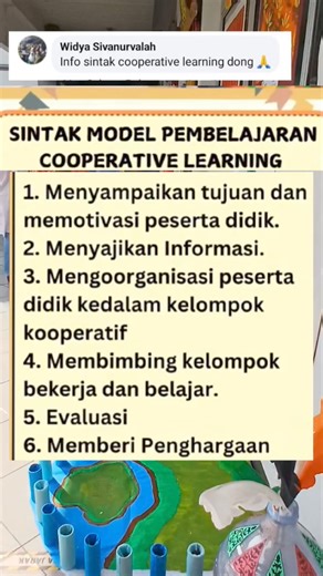 Sintak model pembelajaran CL #gurukontenkreator #kreatorpendidikan #gtkkemendikbud #modelpembelajaran | Riama Pangaribuan