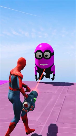 GTA 5 Epic Water Ragdolls | Spider-Man Jumps / Fails ep.85 #shorts