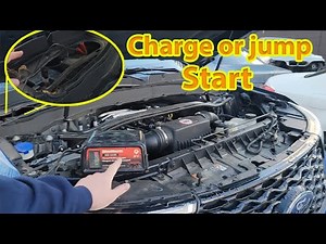 How to jump start Ford Explorer 2020+