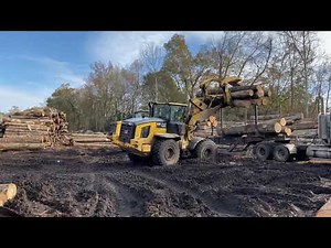 Unloading logs