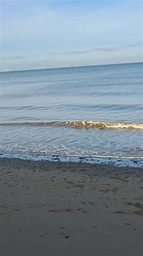On the beach....Rhyl North Wales November 2025.