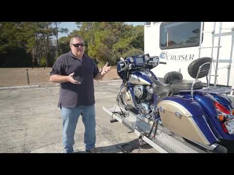 Motorcycle Hauler com Loading Unloading LOW BR
