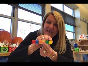 Small group activity: Math with unifix cubes