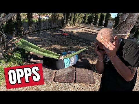 An Awkward Campsite Exit… Then SHE Fell