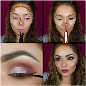 1.3M views · 4.6K reactions | A gorgeous outcome for a makeup look includes a purple lipstick and shiny eyes!✨ | Lilyon | Facebook