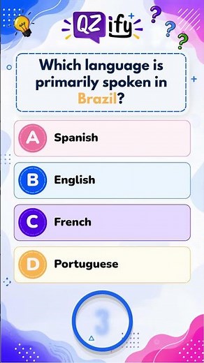 MOST PEOPLE GET THIS WRONG! 🗣️Which language is spoken in Brazil?