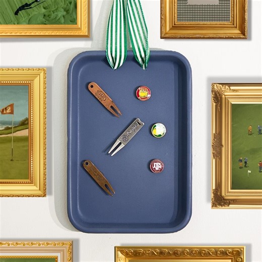 Ball Marker Display | Mysterious Blue Vintage Magnet Board - Etsy