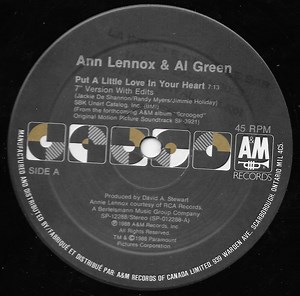 Ann Lennox & Al Green - Put A Little Love In Your Heart