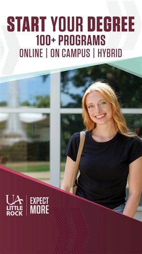 6.5K views | UA Little Rock offers 40+ graduate programs to help advance your career and increase your potential earnings. Apply today! | University of Arkansas at Little Rock | Facebook