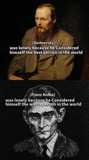 Dostoevsky & Kafka on Life’s Absurdity #shorts #loneliness